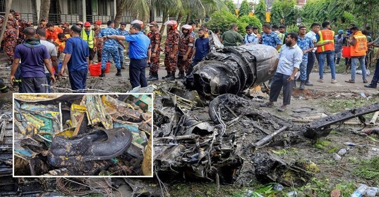 বিমান বিধ্বস্তে নিহত-আহতদের তালিকা প্রকাশ করল স্বাস্থ্য মন্ত্রণালয়